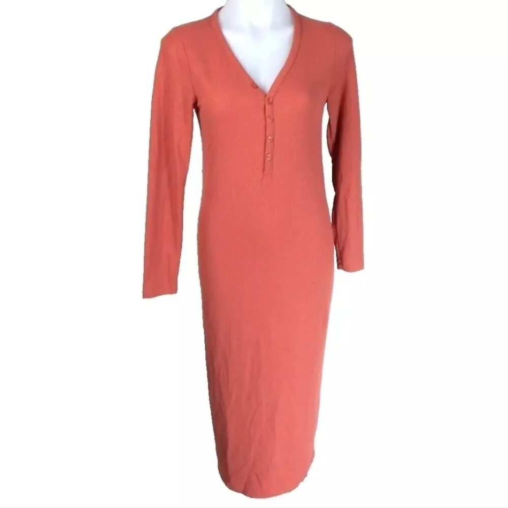 Athleta Wind Down Henley Sleep Dress